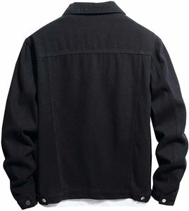 Chaqueta Vaquera para Hombre, Estilo Urbano Hip Hop, Chaquetas Vaqueras con Capucha para Hombre, Ropa Exterior Informal Masculina, Nueva Moda Otoño Invierno 2026, Abrigo Ajustado - Product Image 2