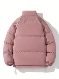 Puffer <b>Jacket</b> Winter Active Coat Long Puffy <b>Jacket</b> For Men <b>Padded</b> Thickened Outerwear With <b>Hood</b> Puffer <b>Jacket</b> Man Dress Sports - Product Image 3