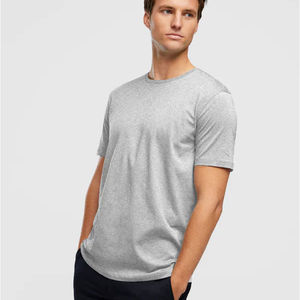 El mejor servicio OEM de 100% algodón de Plain Factory, tasa ajustable directa, calidad duradera, camisetas de secado rápido ecológicas para hombres - Product Image 6