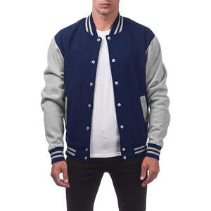 Veste de baseball athlétique en laine pour hommes, manteau bombardier universitaire personnalisé, vêtements d'extérieur à la mode de style Letterman - Product Image 6