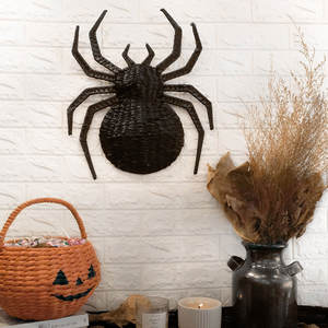 Venta al por mayor de jacinto de agua Halloween forma de araña decoración del hogar Vietnam FIESTA DE Halloween suministro Vietnam - Product Image 2