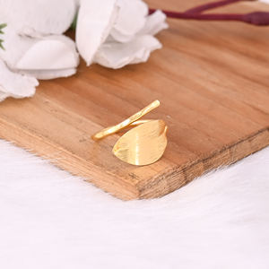 Wholesale Lot Fashion Simple Brass <b>Ring</b> Gold Plated <b>Plain</b> <b>Rings</b> Women Fashion Minimalist Brass <b>Ring</b> Gift For Casual And Party - Product Image 5