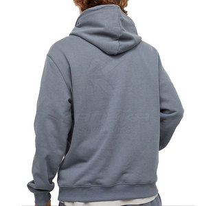 Sweat à capuche oversize en molleton 100 % coton doux de qualité supérieure, coupe classique, décontracté, pour l'hiver, les activités de plein air et le streetwear - Product Image 3
