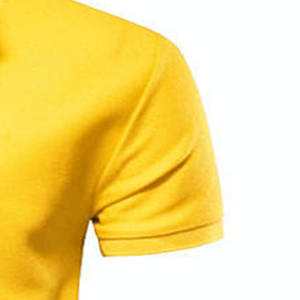 Camiseta de Manga Corta de Algodón para Hombre, Diseño de Logotipo Personalizado de Alta Calidad, Tejido de Punto Liso, Patrón Sólido, para Equipos Deportivos - Product Image 6