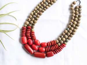 สร้อยคอลูกปัดคริสตัลลูกปัดโซดาลิทขนาด8มม. ทำด้วยมือเครื่องประดับหัตถกรรมหินโซดาไลต์ธรรมชาติ - Product Image 4