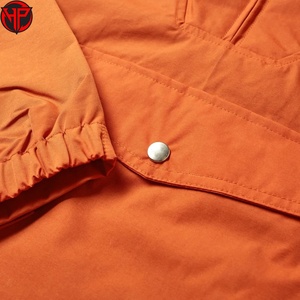 Veste coupe-vent à capuche pour homme, respirante, imperméable, coupe-vent, décontractée, fermeture éclair sur le devant, logo OEM personnalisé - Product Image 5