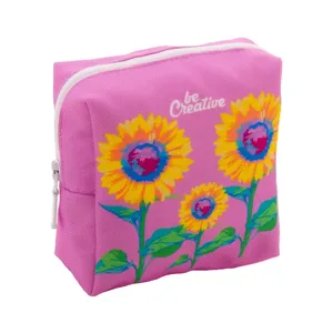 CreaBeauty Sustainable Square S RPET <b>Toiletry</b> Bag Eco-Friendly Merchandising Trousse - Product Image 4