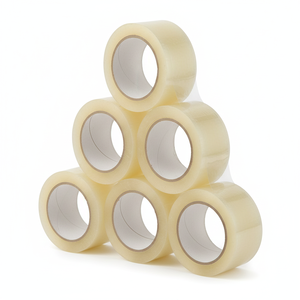 Ruban adhésif d'emballage BOPP écologique imperméable à l'eau, sensible à la pression, simple face, en acrylique Vicplast Export, pour la fermeture des cartons - Product Image 3