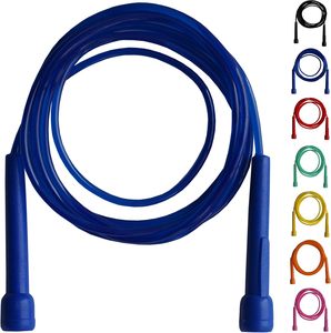 เชือกกระโดดปรับความเร็วได้ Farabi Sports พรีเมียม PVC พร้อมโลโก้สั่งทำพิเศษ ขนาด 5 มม. สำหรับการฝึกซ้อมมวย MMA และฟิตเนส - Product Image 1