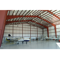 Hangar d'avion en structure métallique préfabriquée sur mesure en Chine, bâtiments de stockage d'avions à vendre