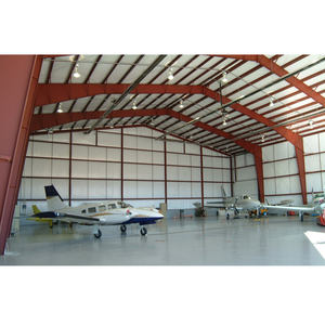 Hangar d'avion en structure métallique préfabriquée sur mesure en Chine, bâtiments de stockage d'avions à vendre - Product Image 3