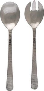 Utensilios de cocina de acero inoxidable, mango de metal, accesorios de cocina, servidor comercial de ensalada de verduras, uso doméstico en restaurante - Product Image 4