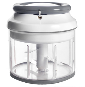 Tritatutto manuale in acciaio inossidabile e plastica, 700 ml. (Ibili 750350) - Product Image 1