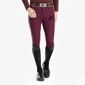 Pantalones de Montar a Caballo de Silicona Antideslizantes de Talla Grande, Pantalones de Competición de Equitación, Nuevo Diseño - Product Image 5