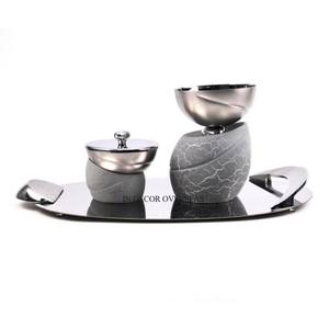 Color negro recubierto de polvo y chapado en oro resistente Metal hecho incienso Bakhoor quemador hogar fragancia accesorios suministros - Product Image 6