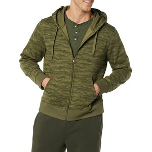 Nuevas sudaderas con capucha de algodón con cremallera de manga larga con capucha sudadera de gran tamaño para hombres sudaderas con cremallera para hombres 2025 - Product Image 1