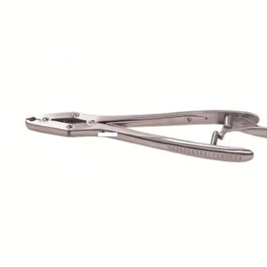 Ensemble de 2 instruments orthopédiques manuels neufs, support et pince pour tige, en acier allemand, certifié CE ISO13485, Surgi Right - Product Image 2