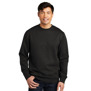 Sudaderas de hombre de peso pesado 460G 2024 otoño cuello redondo manga larga Color sólido deporte pulóver sudaderas - Product Image 4