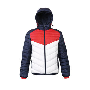 Blouson matelassé pour homme, de haute qualité, manches longues, col montant uni, best-seller pour l'extérieur, prix raisonnable - Product Image 3