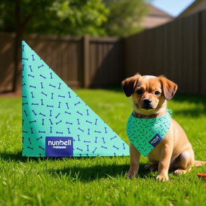 Wholesale Large Cotton <b>Triangle</b> Dog Bandana Pet Scarf Neckerchief Pet Apparel & Ornaments Accessories Manufacturer - Product Image 3