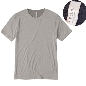 เสื้อยืดไตรเบลนด์ 50/25/25 โพลีเอสเตอร์/คอตตอน/เรยอน, 30 ตัว แบบยูนิเซ็กซ์ สกรีนลายตามสั่งด้านหน้า ด้านหลัง แขนเสื้อ - Product Image 2