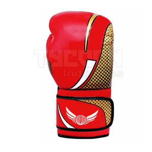Gants de boxe en cuir PU Gants de boxe Gants de boxe robustes Gants de boxe de la meilleure qualité - Product Image 2