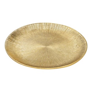 Plateau de service en métal et miroir pour décoration de réception de mariage et accessoires de restauration fonctionnels - Product Image 2