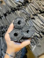 Briquettes de bois dur de qualité supérieure, forme hexagonale, fabriquées à la machine, origine Vietnam, charbon de bois pour barbecue, durée de combustion de 4 à 5 heures, 8000 J de chaleur, 3 % de cendres