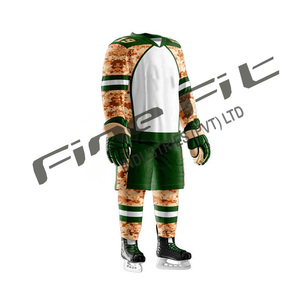 OEM Custom Cotton Ice Hockey Jerseys Durable <b>Team</b> Uniforms & Sportswear Digital Printing Wholesale - Product Image 5