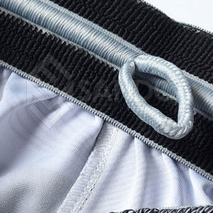 Pantalones cortos de baloncesto de patrón sólido de nuevo estilo superventas para adultos 100% poliéster ropa informal directo de fábrica al por mayor - Product Image 5