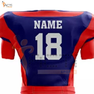 100% Polyester Breathable High Quality Customizable American Football Uniform with Low MOQ ACTI SPORTS <b>Model</b> A-AF-5327 - Product Image 6
