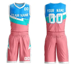 Mannen Kinderen Basketbal Jersey Sets Uniformen Kits Kind Jongens Meisjes Sport Kleding Ademende Jeugd Training Basketbal Truien