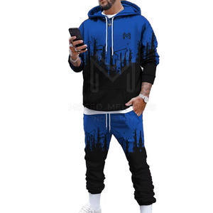 Conjuntos Deportivos de Sublimación para Hombre, 100% Algodón, de Alta Calidad, Transpirables, Ligeros, Esenciales para Invierno, Tallas Grandes, Novedad 2024 - Product Image 4