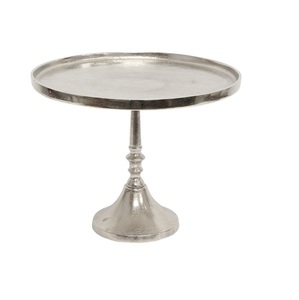Soporte Redondo de Aluminio de Una Sola Capa para Cupcakes, Soporte para Pasteles, Bandeja para Servir, Venta Caliente - Product Image 1