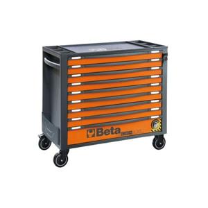 Cabina de rodillo móvil BETA con 9 cajones Gabinetes de herramientas de sistema antiinclinación largos - Product Image 2