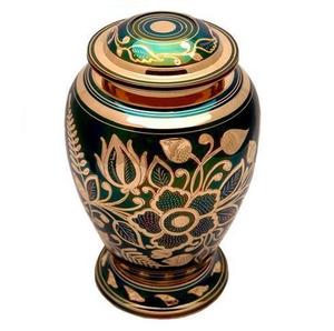 Último diseño, proveedor mayorista de urna de cremación de metal única, diseño personalizado, tarro de almacenamiento de cenizas - Product Image 2