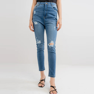 Pantalones de Moda Transpirables de Primera Calidad para Mujer, Pantalones Casuales Tipo Cargo, Pantalones Vaqueros de Pierna Ancha para Mujer - Product Image 1