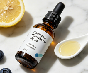 Liposomal Glutathione Liquid Drops High Absorption Antioxidant Liver Detox Skin Whitening Vitamin C 30ml <b>Dropper</b> <b>Bottle</b> OEM - Product Image 2