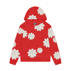 Sweat-shirts et sweats à capuche personnalisés délavés à l'acide, sweats à capuche amples et délavés, vêtements pour hommes, vêtements de mode - Product Image 5