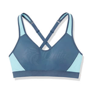 High Quality Seamless <b>Sports</b> <b>Bra</b> for <b>Ladies</b> Lightweight Workout Wear with Front Logo Women's <b>Sports</b> <b>Bra</b> - Product Image 1