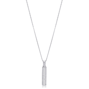 Cylinder Design <b>Charm</b> <b>Necklaces</b> Dainty Women Handcrafted Wholesale 925 Sterling Silver Jewelry - Product Image 6