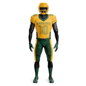 Fabricant de vêtements de sport en marque blanche, kit sportif personnalisé pour adultes, faible MOQ, nom et numéro personnalisés, short de football américain imprimé - Product Image 4