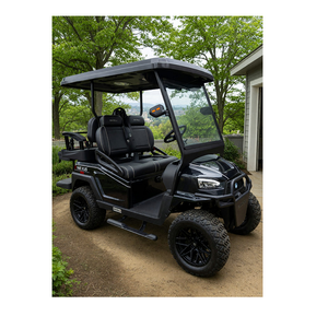 Voiturette de golf 2024 neuve, 4 places, 48V 72V, best-seller, noire, pour usage extérieur - Product Image 1