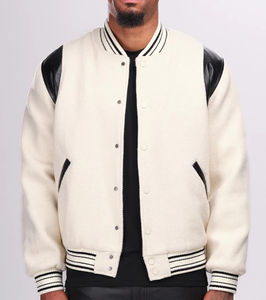 เสื้อแจ็คเก็ตขนแกะฤดูหนาวปี 2026 แบบขายส่งสั่งทำพิเศษสำหรับผู้ชาย ผ้าโพลีเอสเตอร์ผสมฝ้าย คอตั้งหนา กันลม ระบายอากาศได้ดี ซับในใยไผ่ - Product Image 6