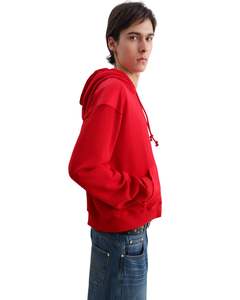 <b>Mens</b> Classic <b>Red</b> Fleece Zip Up Hoodie Winter Casual Hooded <b>Sweatshirt</b> With Front Pocket Streetwear For <b>Men</b> Premium Quality - Product Image 3