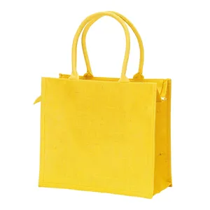 Borsa Shopper Personalizzata in Juta, Prodotto Promozionale per Merchandising - Product Image 4