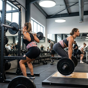 Ceinture de musculation en néoprène confortable avec fermeture sécurisée pour la musculation, le cross-training et les séances de gym - Product Image 5