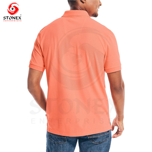Hombres Unisex Oem logotipo personalizado impreso polos sólido publicidad solapa camiseta en blanco liso personalizado Polo camisetas - Product Image 6