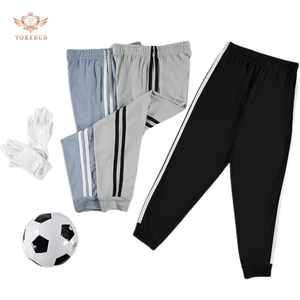 Nouveauté de meilleure qualité en gros pantalons de sport pour garçons pantalons de survêtement pour enfants avec rayures latérales pantalons de survêtement athlétiques décontractés pour enfants - Product Image 4