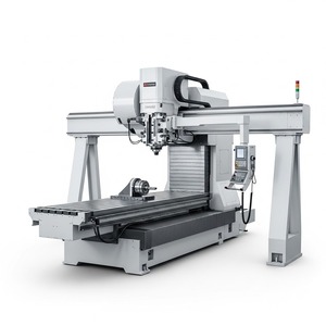 เครื่องกัดซีเอ็นซีแบบสะพานอุตสาหกรรม สำหรับงานหนัก ทนทาน เหมาะสำหรับงานกัด เจาะ เจาะรู และงานกัดชิ้นงานขนาดใหญ่ - Product Image 4